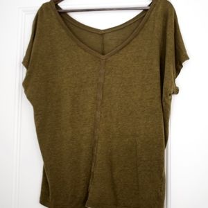 Eileen Fisher Organic Linen T-shirt